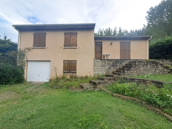 Maison de 83 m² à Rivière-sur-Tarn avec garage et cave, proche Millau