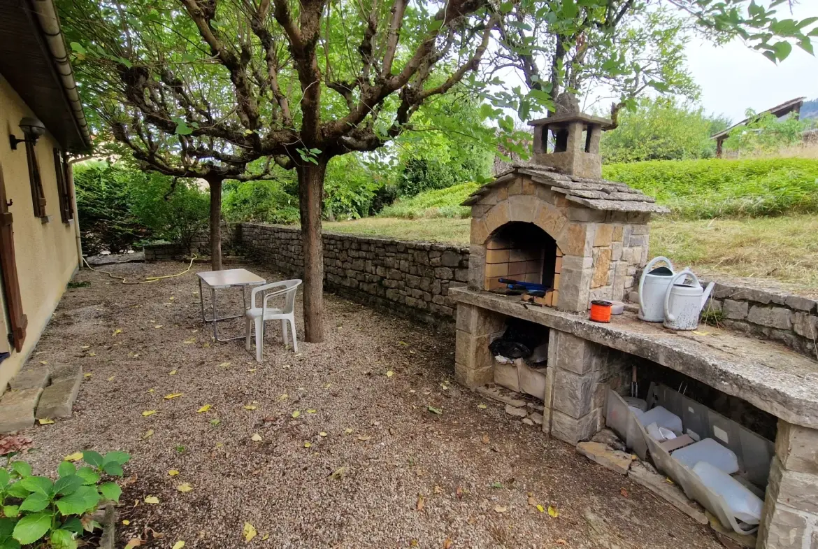 Maison de 83 m² à Rivière-sur-Tarn avec garage et cave, proche Millau 
