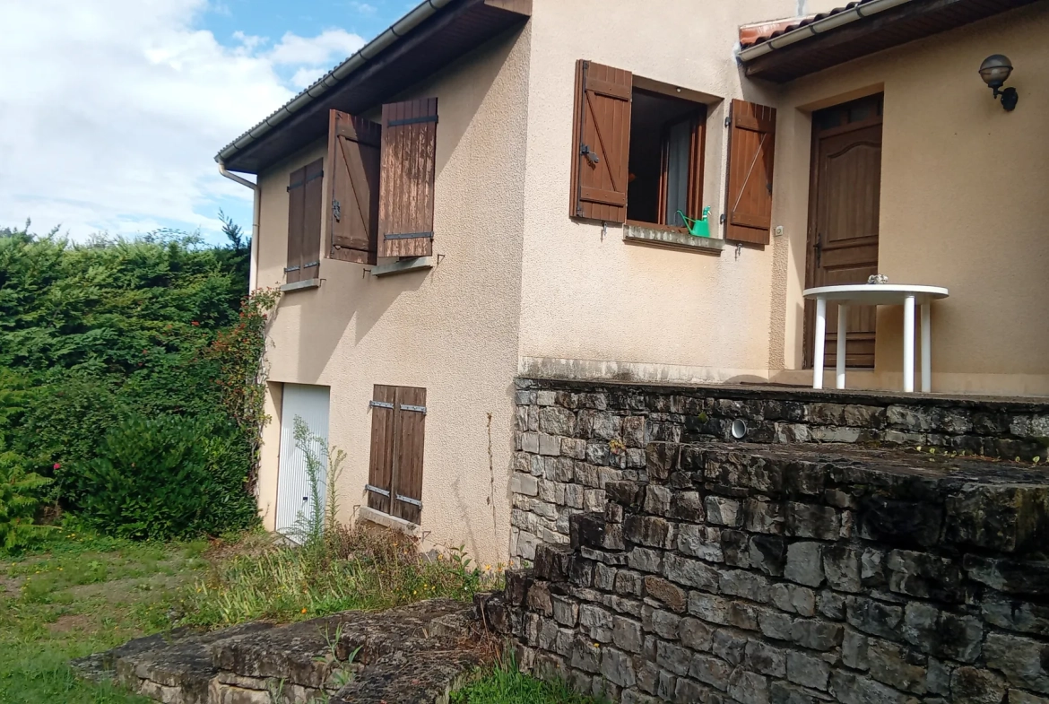 Maison de 83 m² à Rivière-sur-Tarn avec garage et cave, proche Millau 
