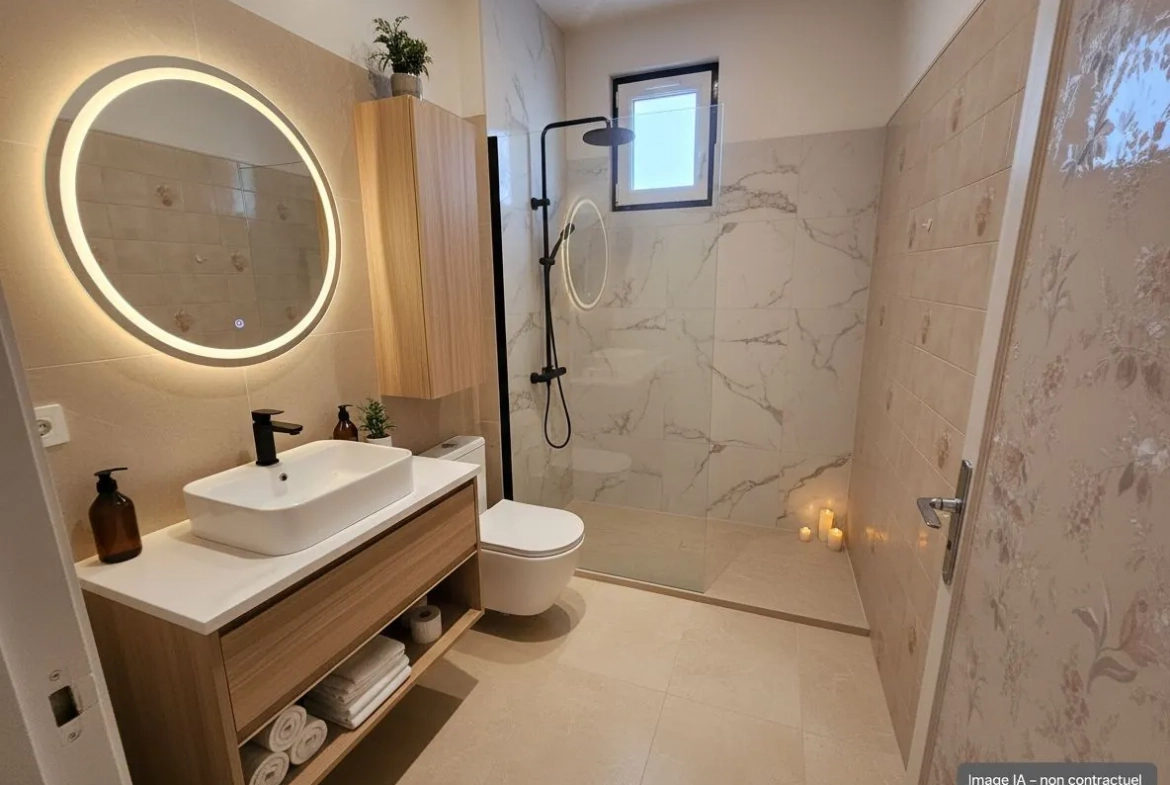 Maison à rénover de 99 m² avec grand terrain à Marseille - La Viste 