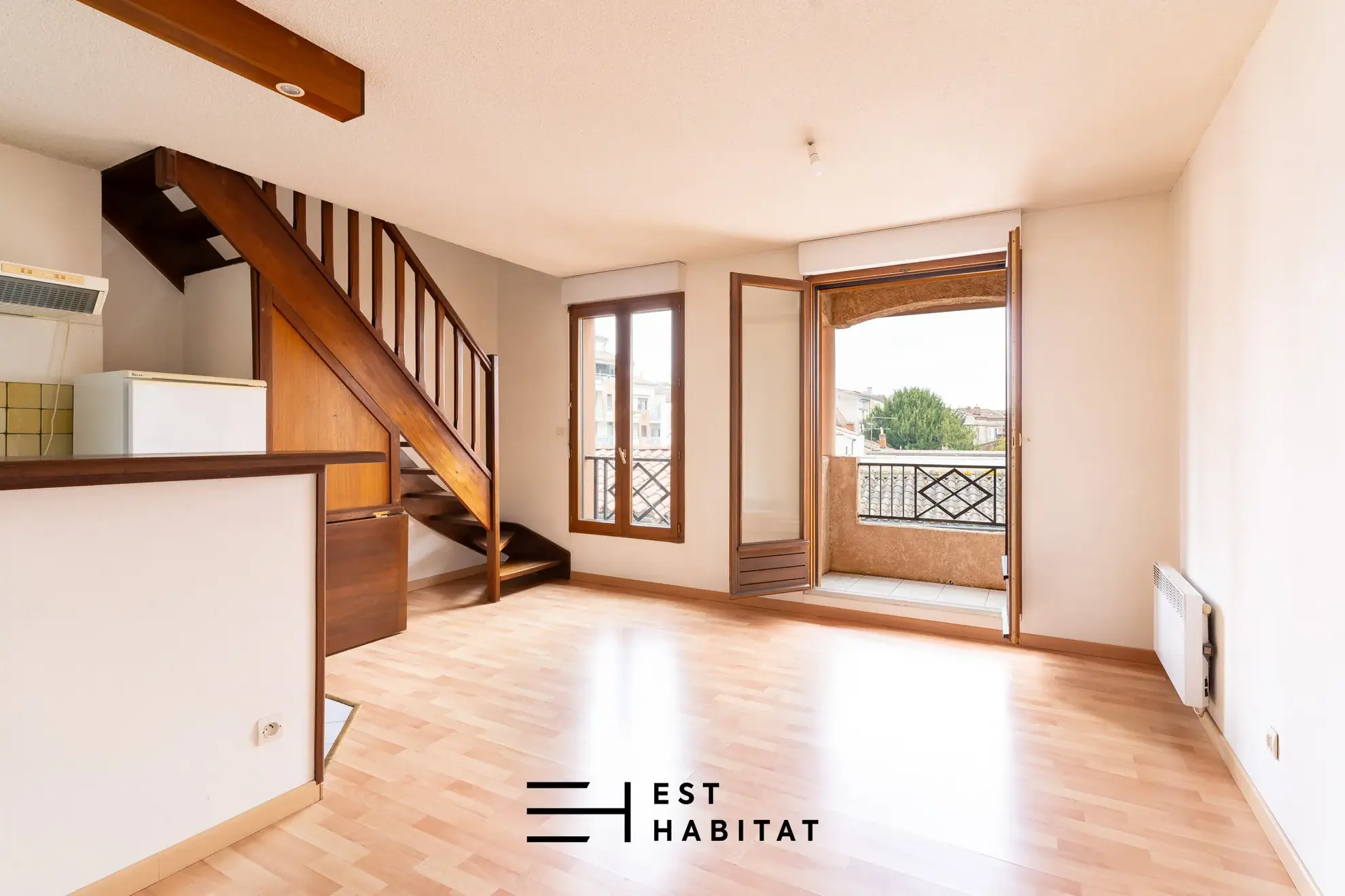 Appartement T2 duplex à Toulouse Saint-Sernin avec balcon et parking en vente 