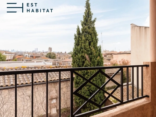 Appartement T2 duplex à Toulouse Saint-Sernin avec balcon et parking en vente