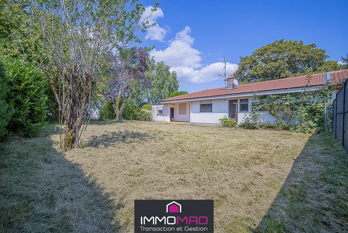 Maison de plain-pied à Verdun de 95 m² avec jardin et garage 