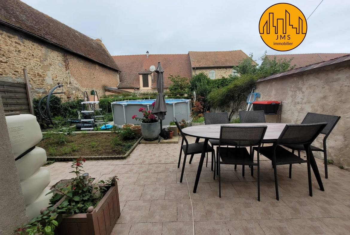Maison à vendre à Le Montet avec jardin, 3 chambres, diagnostics optimisés - Prix 115 000 EUR 