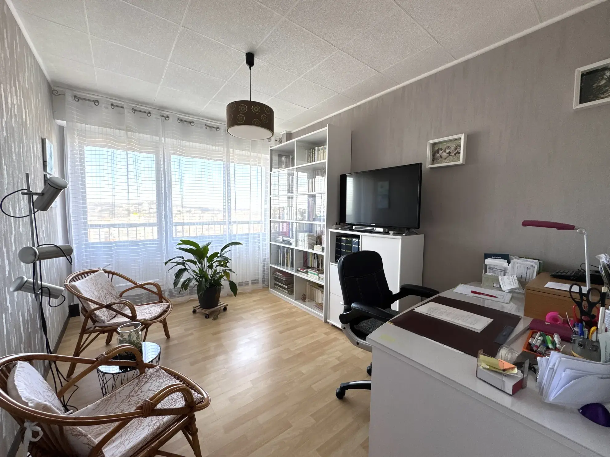 Appartement F5 avec balcon et vue imprenable à Saint-Étienne 