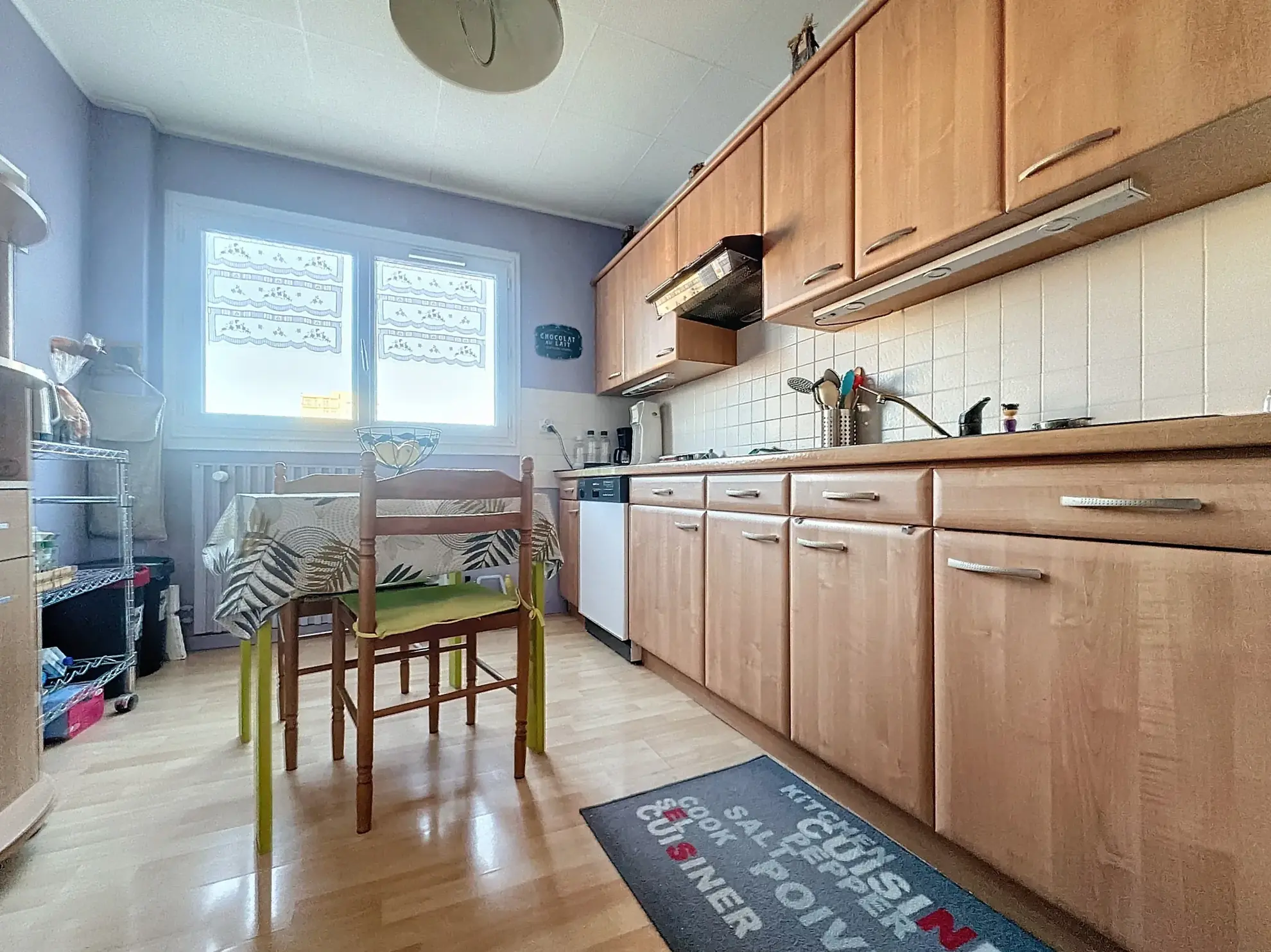 Appartement F5 avec balcon et vue imprenable à Saint-Étienne 