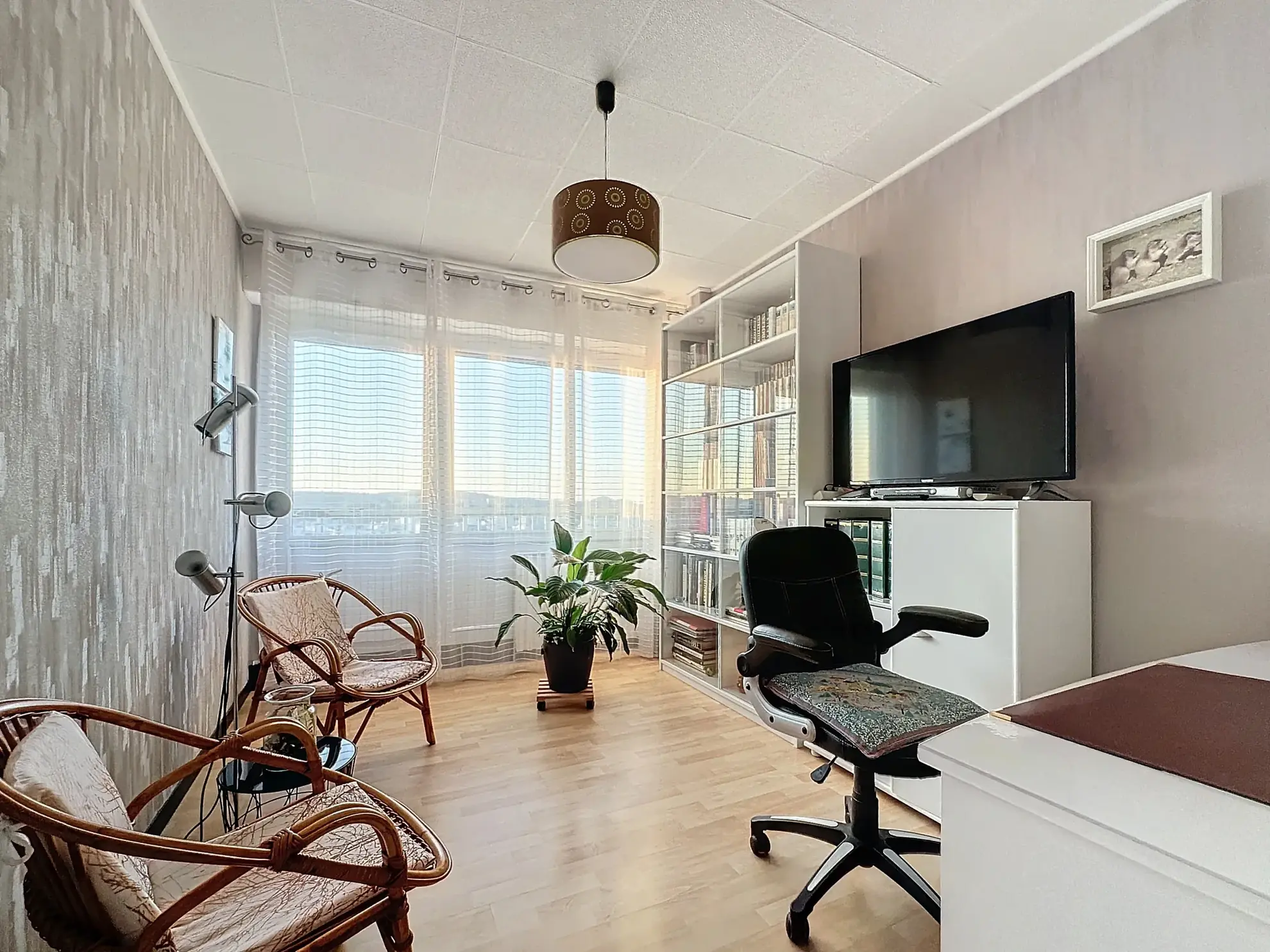 Appartement F5 avec balcon et vue imprenable à Saint-Étienne 