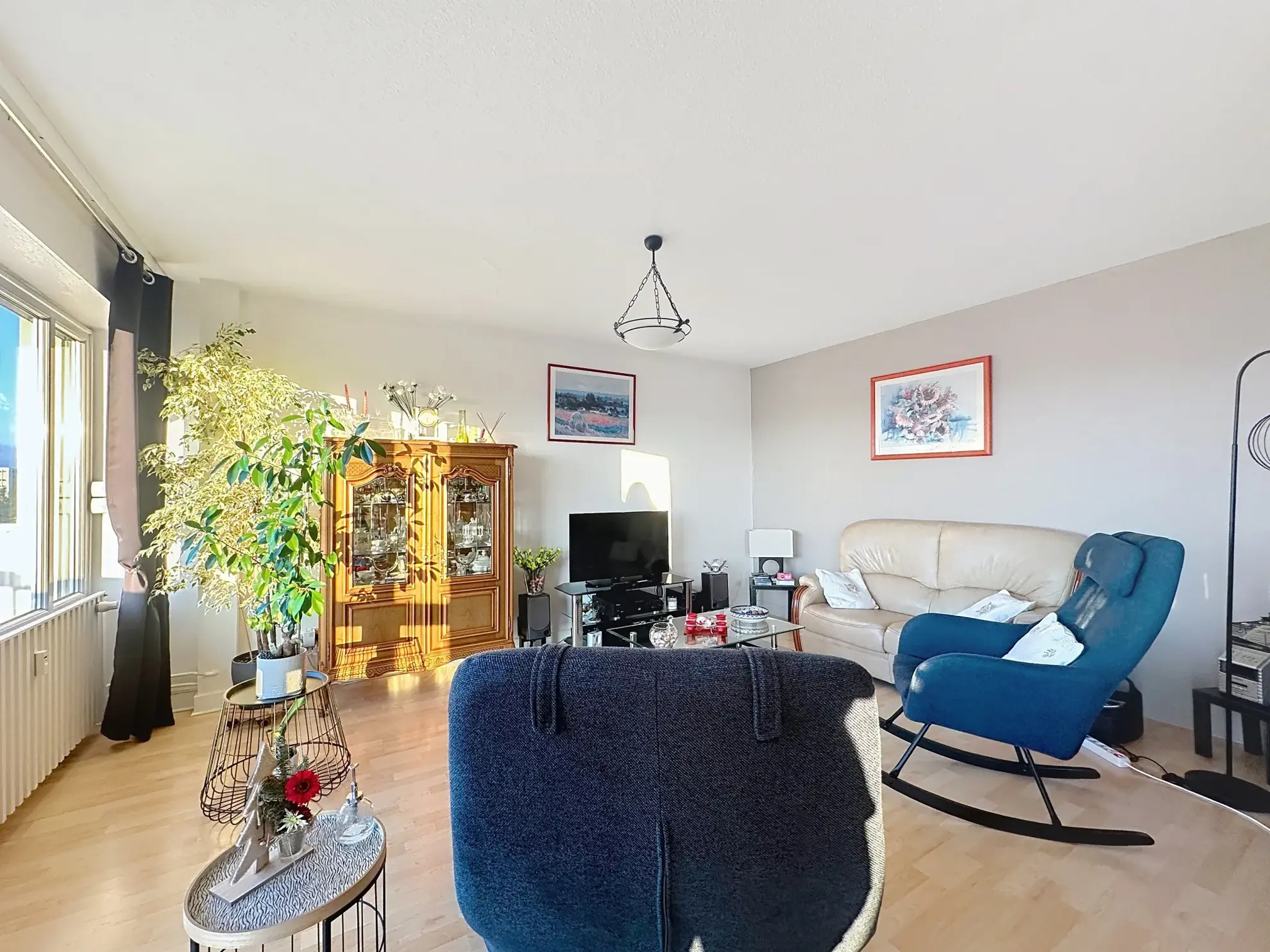 Appartement F5 avec balcon et vue imprenable à Saint-Étienne 