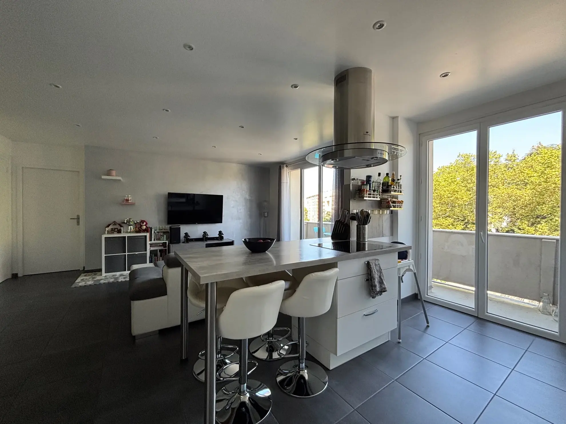 Appartement T4 rénové de 77,01 m² avec balcon à Saint-Étienne 