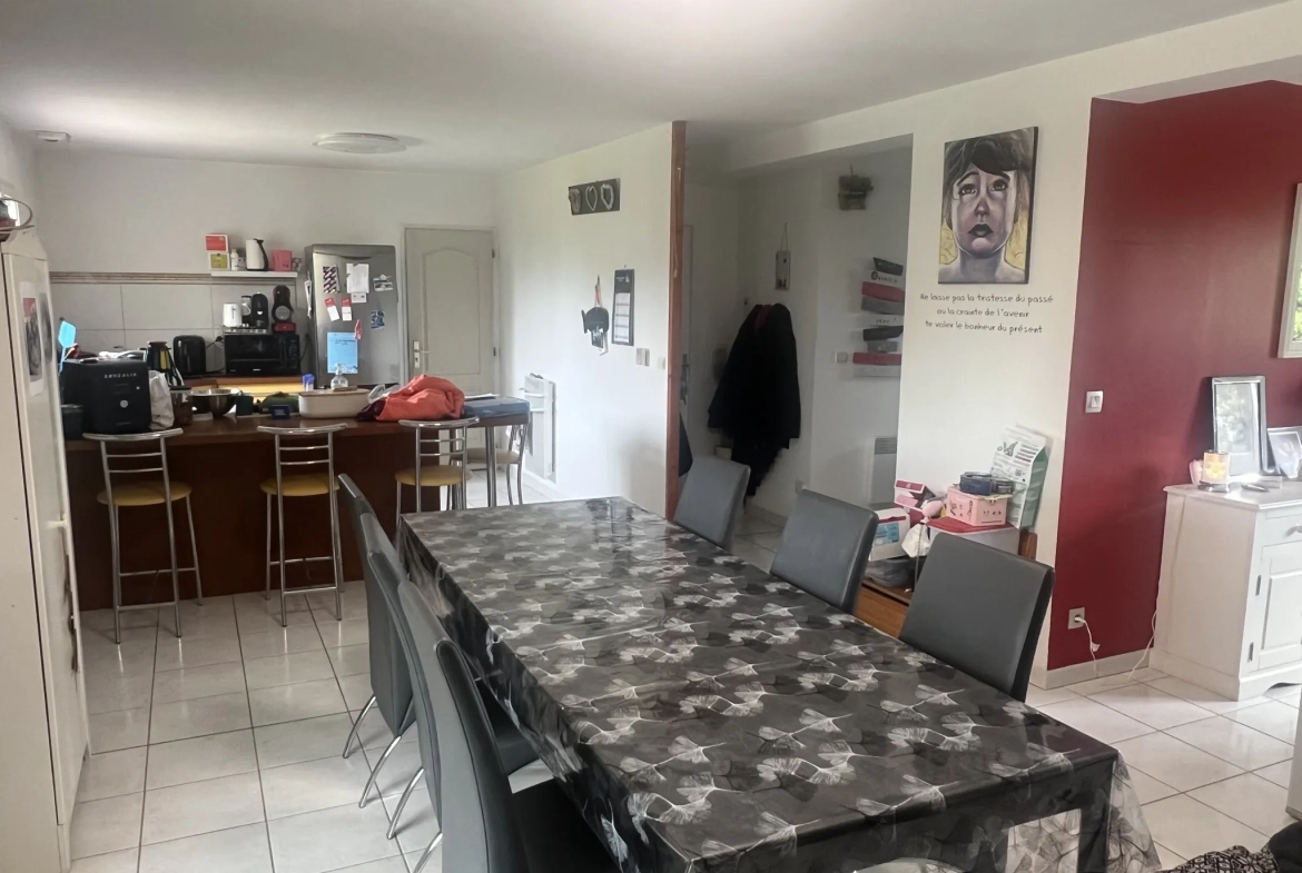 Maison 6 pièces de 111 m² avec jardin et véranda à Bourneville-sainte-croix 