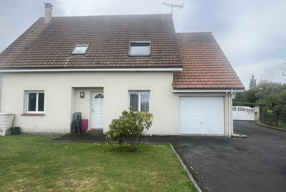 Maison 6 pièces de 111 m² avec jardin et véranda à Bourneville-sainte-croix 