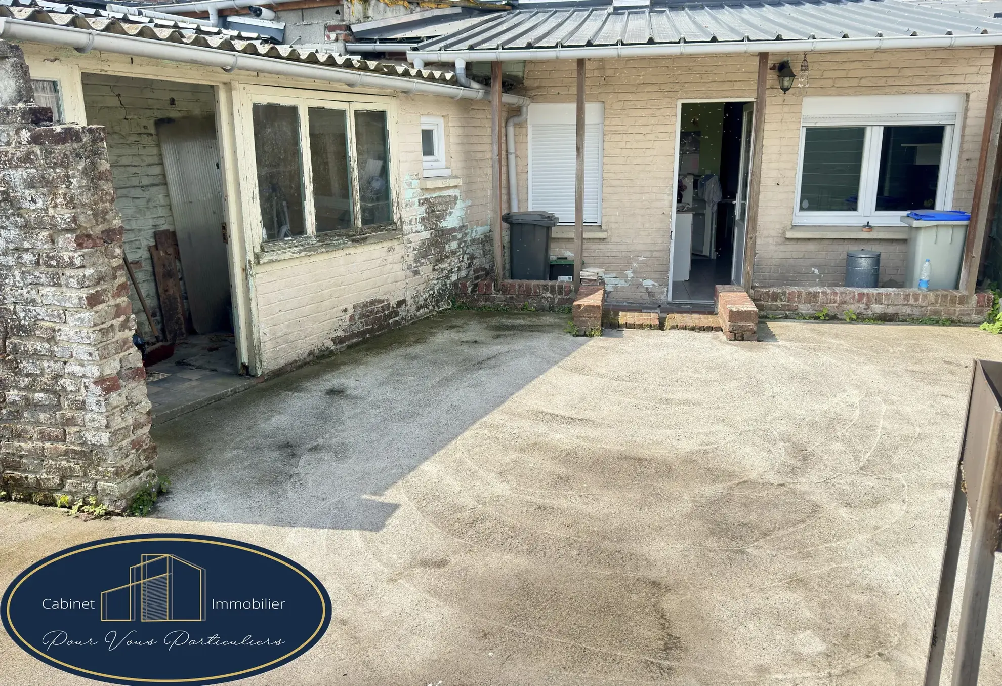 Maison mitoyenne de 86 m² à Aniche avec jardin et dépendances 