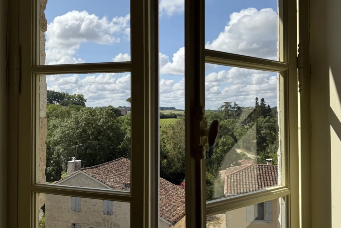 Charmante maison de village avec piscine et jardin exposé sud, proche de Condom 