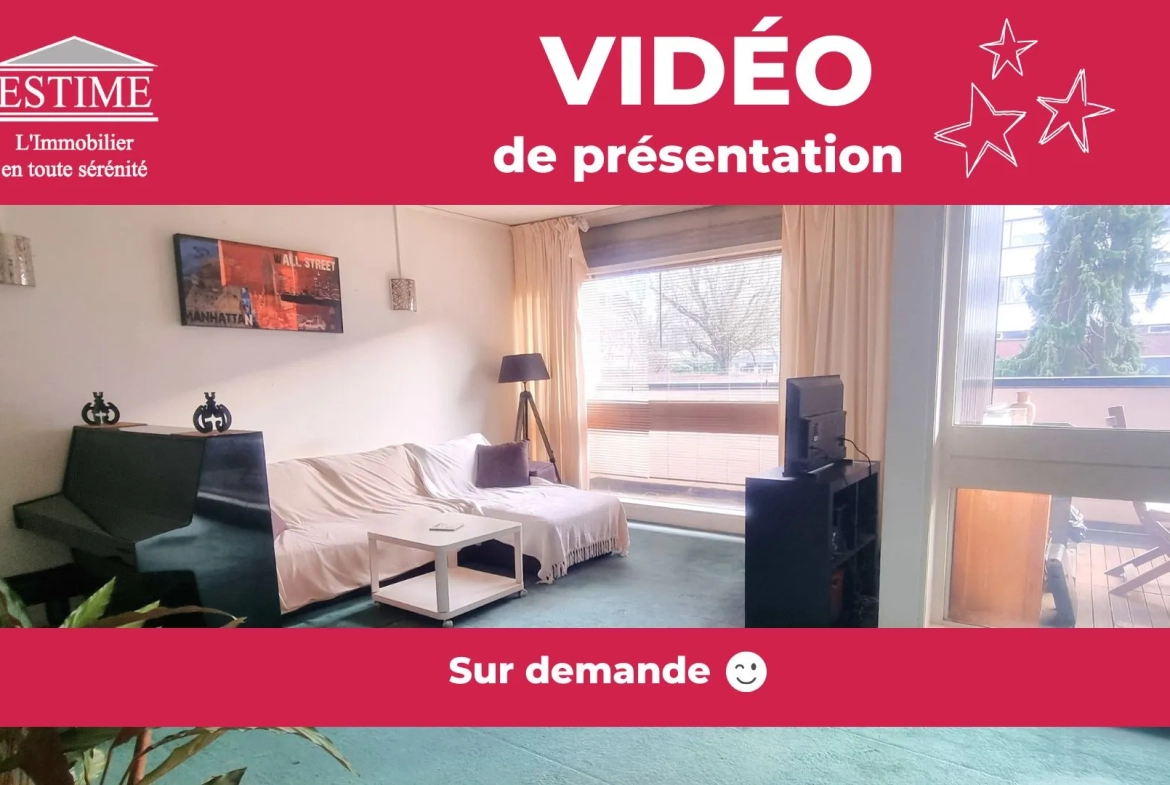 Appartement T3 avec studio à Lille dans le quartier Saint Maur 
