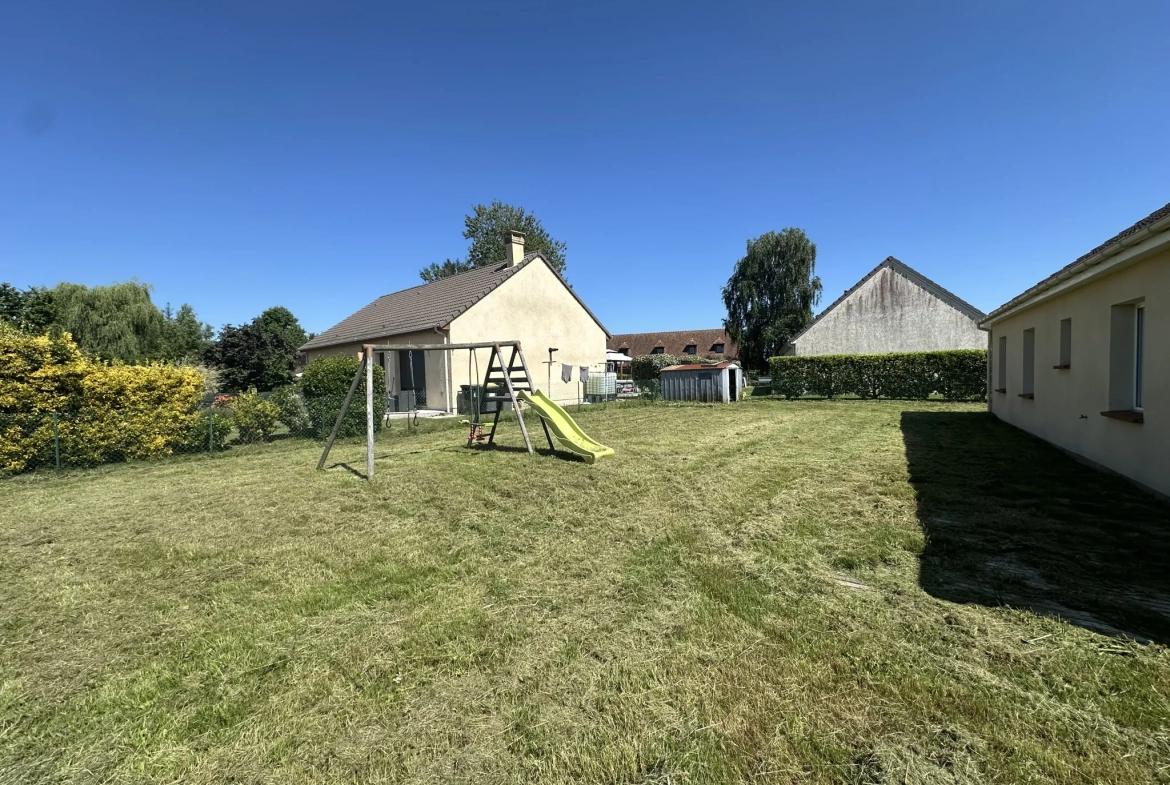 Maison de plain-pied avec 4 chambres à Fouqueville - Terrain 1000 m² 