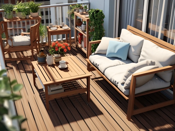 Appartement 2 pièces avec terrasse et parking à Pornichet