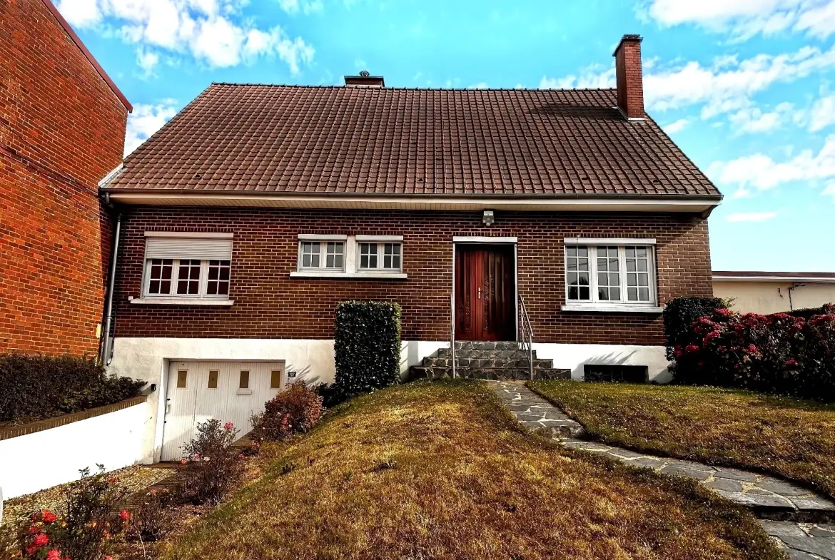 Maison à Houdain avec vue exceptionnelle et potentiel de rénovation 