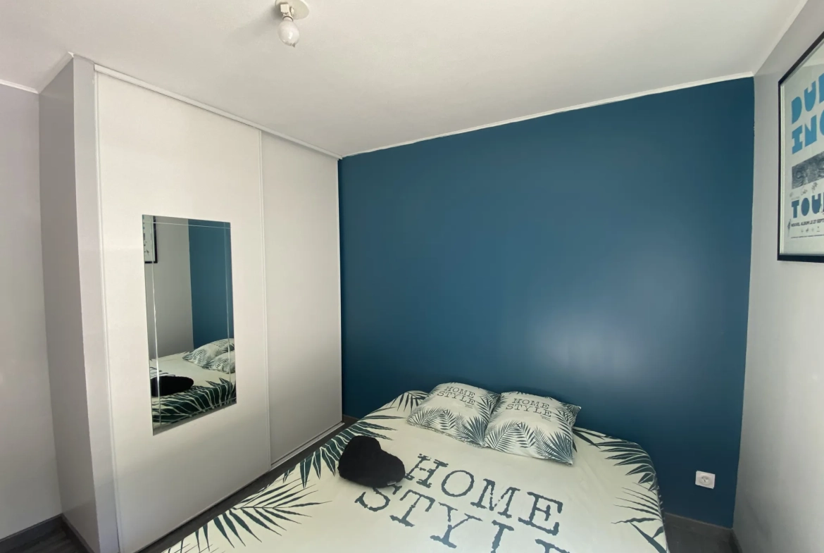 Appartement F4 lumineux avec balcons dans résidence sécurisée à Saint-Étienne 