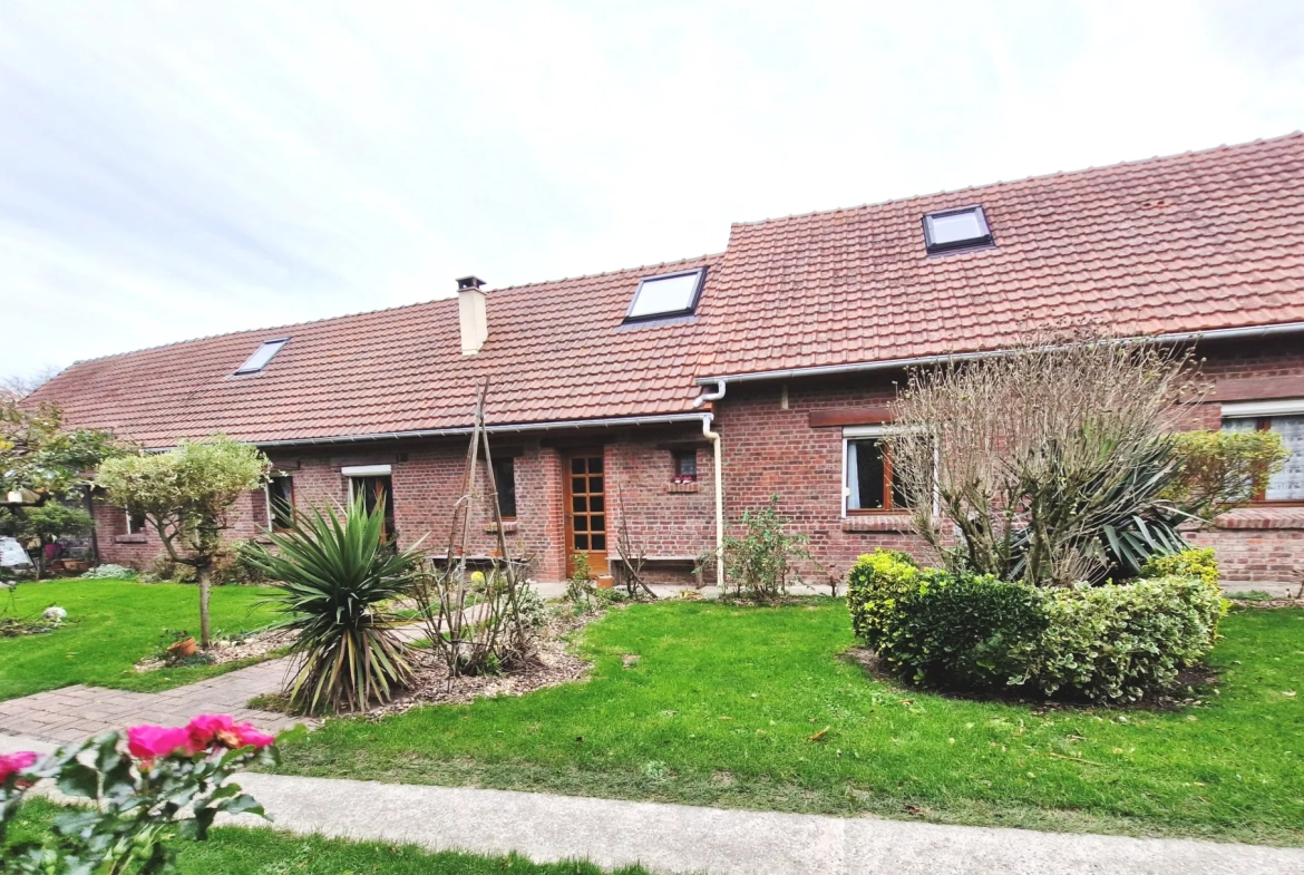 Maison de village rénovée avec 4 chambres à Berneval, proximité plage 