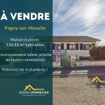 Belle maison familiale de 126 m² à Pagny-sur-Moselle, secteur calme