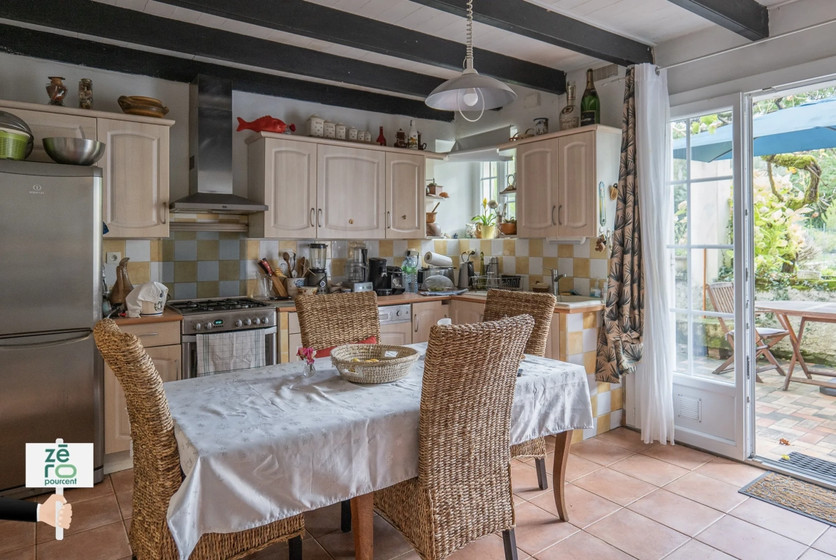 Longère à vendre à Barzan - Charmante maison de campagne avec terrain de 778 m² 