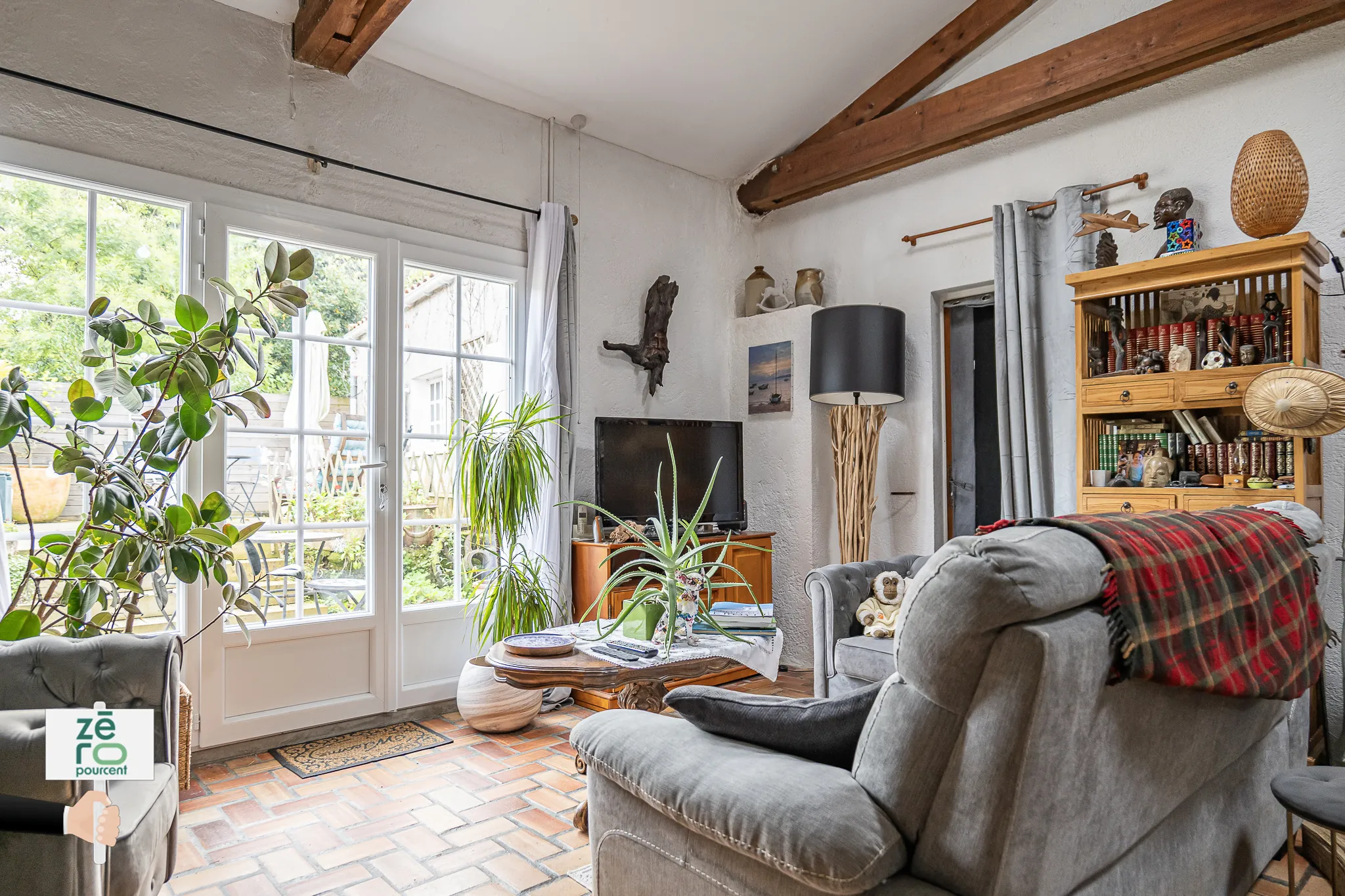 Longère à vendre à Barzan - Charmante maison de campagne avec terrain de 778 m² 