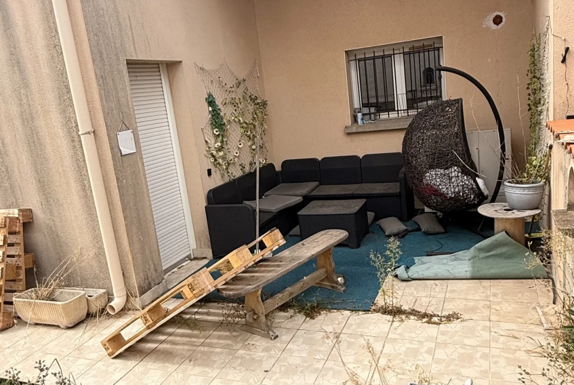 Charmante villa à rénover de 90m² à Lunel Nord, proche toutes commodités 