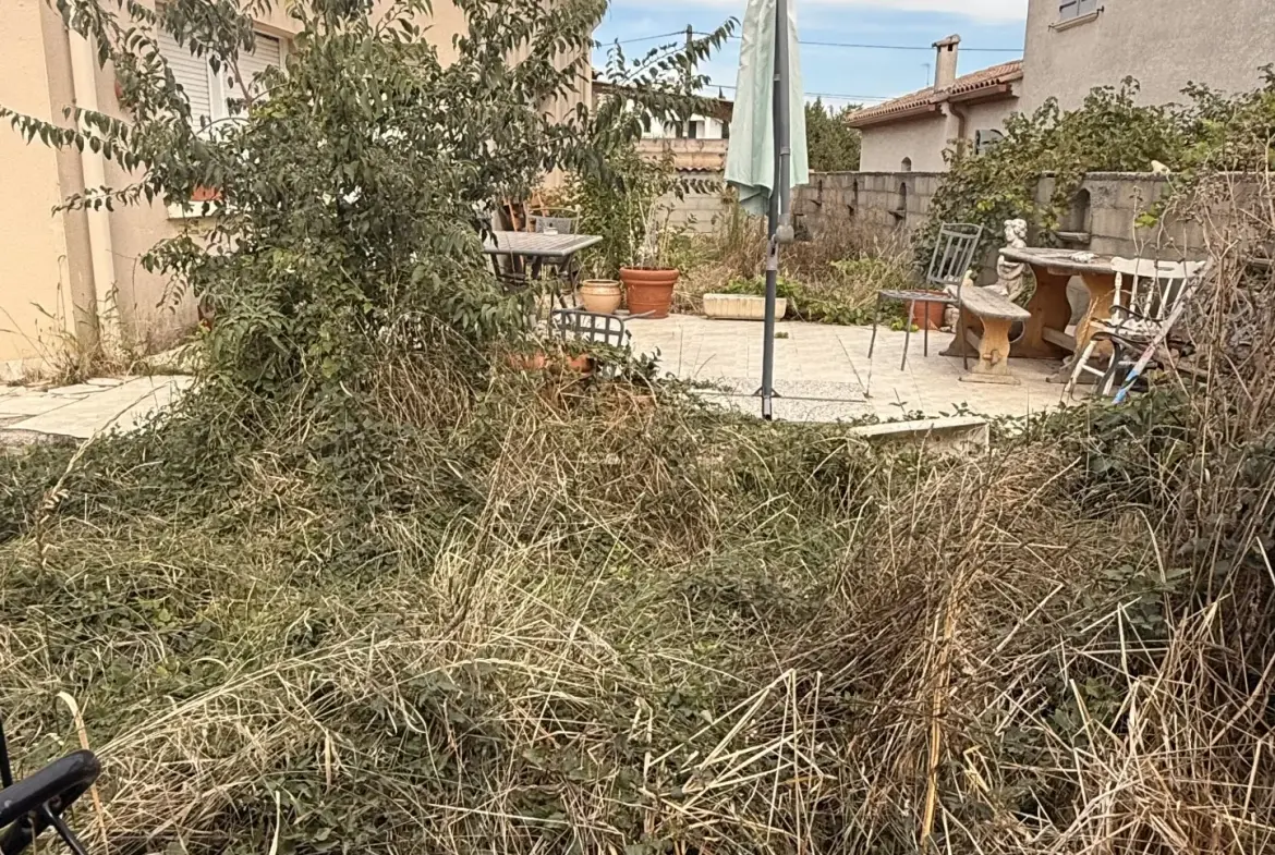 Charmante villa à rénover de 90m² à Lunel Nord, proche toutes commodités 