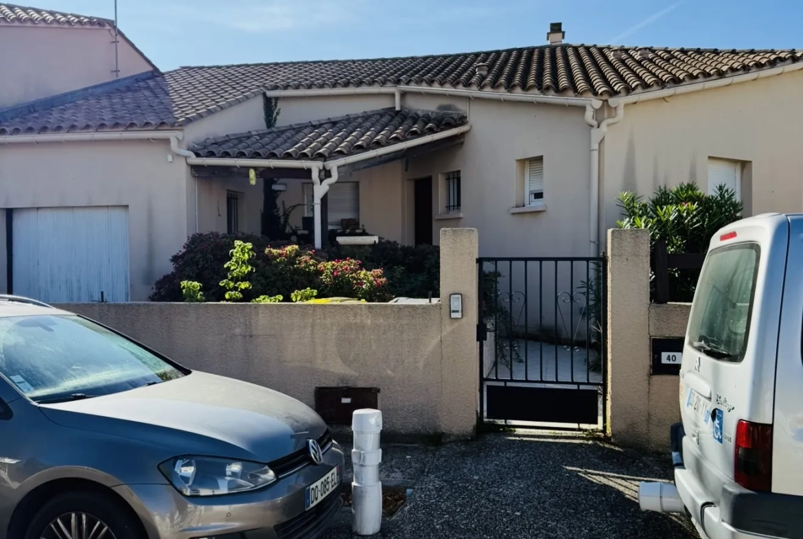 Charmante villa à rénover de 90m² à Lunel Nord, proche toutes commodités 