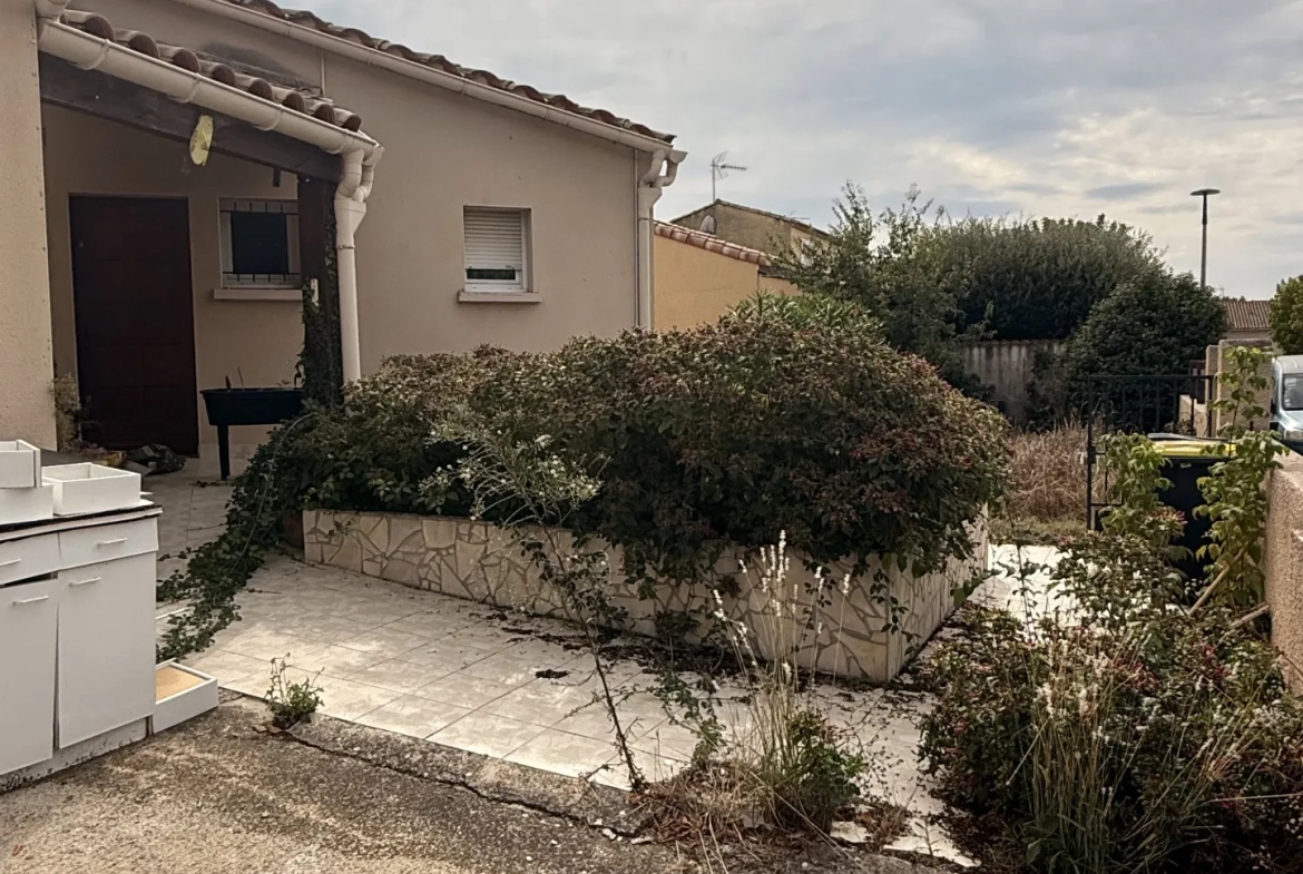 Charmante villa à rénover de 90m² à Lunel Nord, proche toutes commodités 
