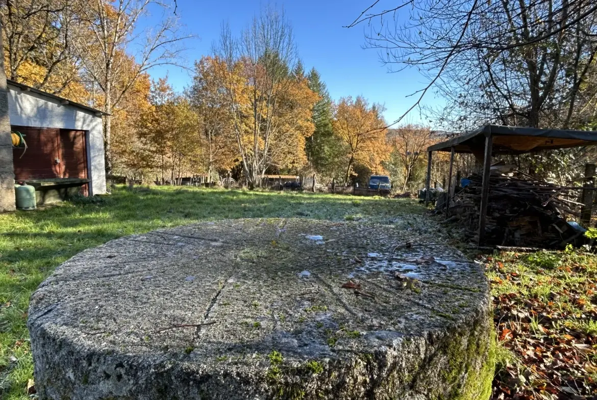 Maison en pierre rénovée avec terrain à Grandsaigne, proche d'Egletons 