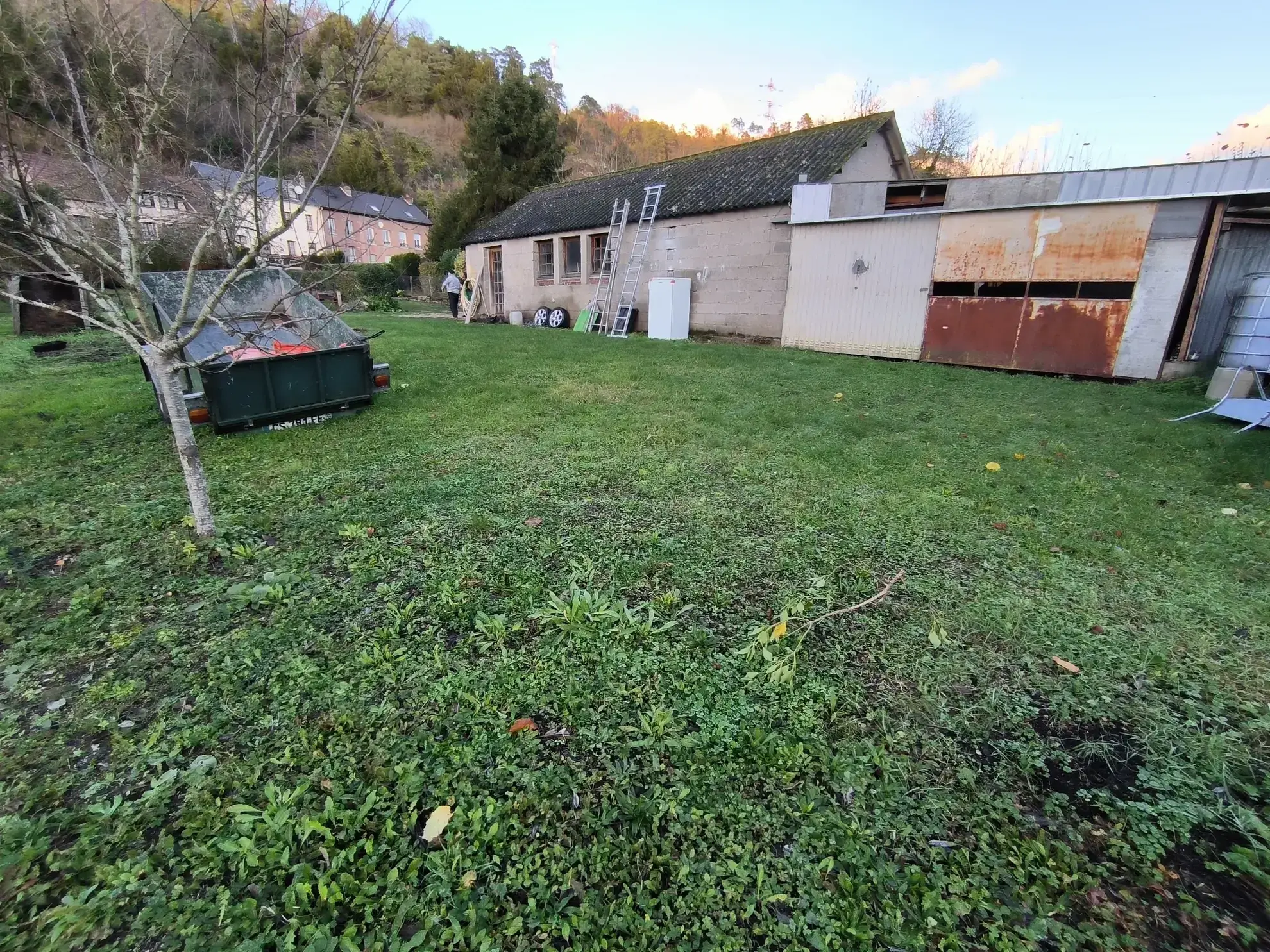 Maison à vendre à Orival en viager occupé avec jardin et grands espaces 