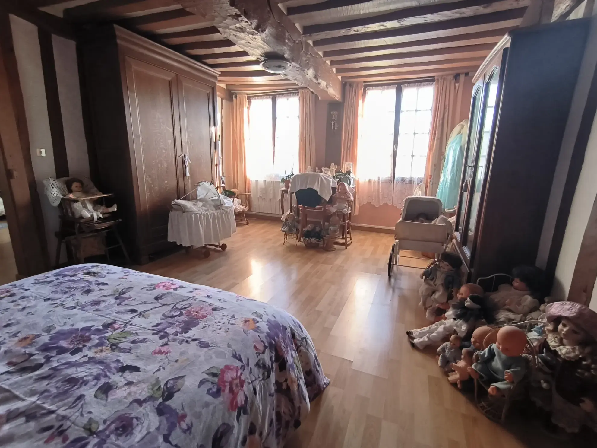 Maison à vendre à Orival en viager occupé avec jardin et grands espaces 