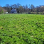 Terrain constructible viabilisé proche de Pont-Audemer avec permis en cours