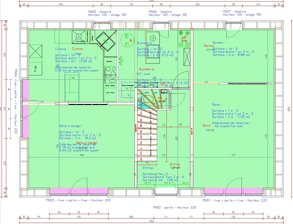 Terrain constructible viabilisé proche de Pont-Audemer avec permis en cours 