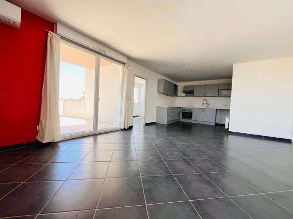 Appartement T3 moderne avec terrasse et garage à Perpignan Saint-Assiscle