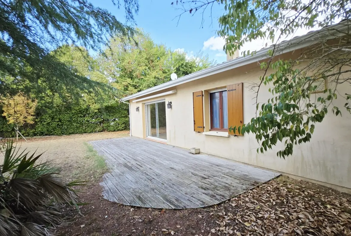 Jolie maison de plain-pied de 105 m² à Vayres, proche Bordeaux 