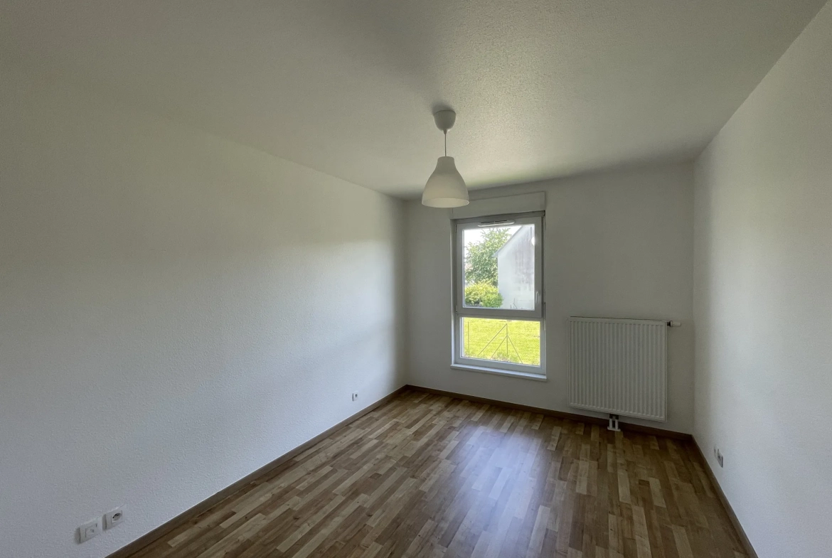 Appartement 3 pièces avec grande terrasse couverte à Sierentz 