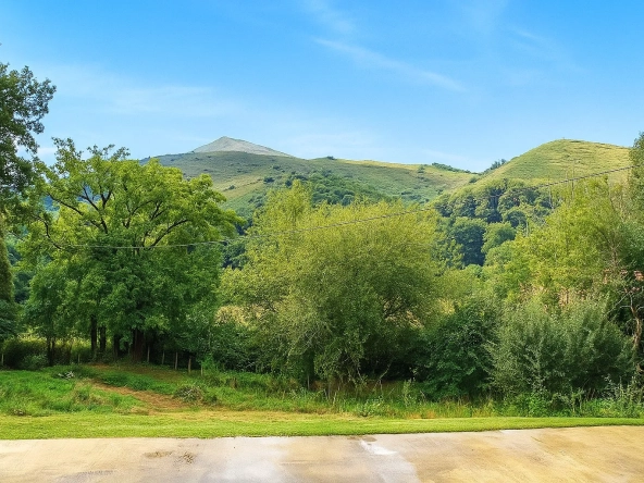 Grande parcelle de terrain constructible à Hasparren avec aménagements