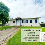 Maison de plain-pied avec piscine et garage proche La Réole - 110 m²