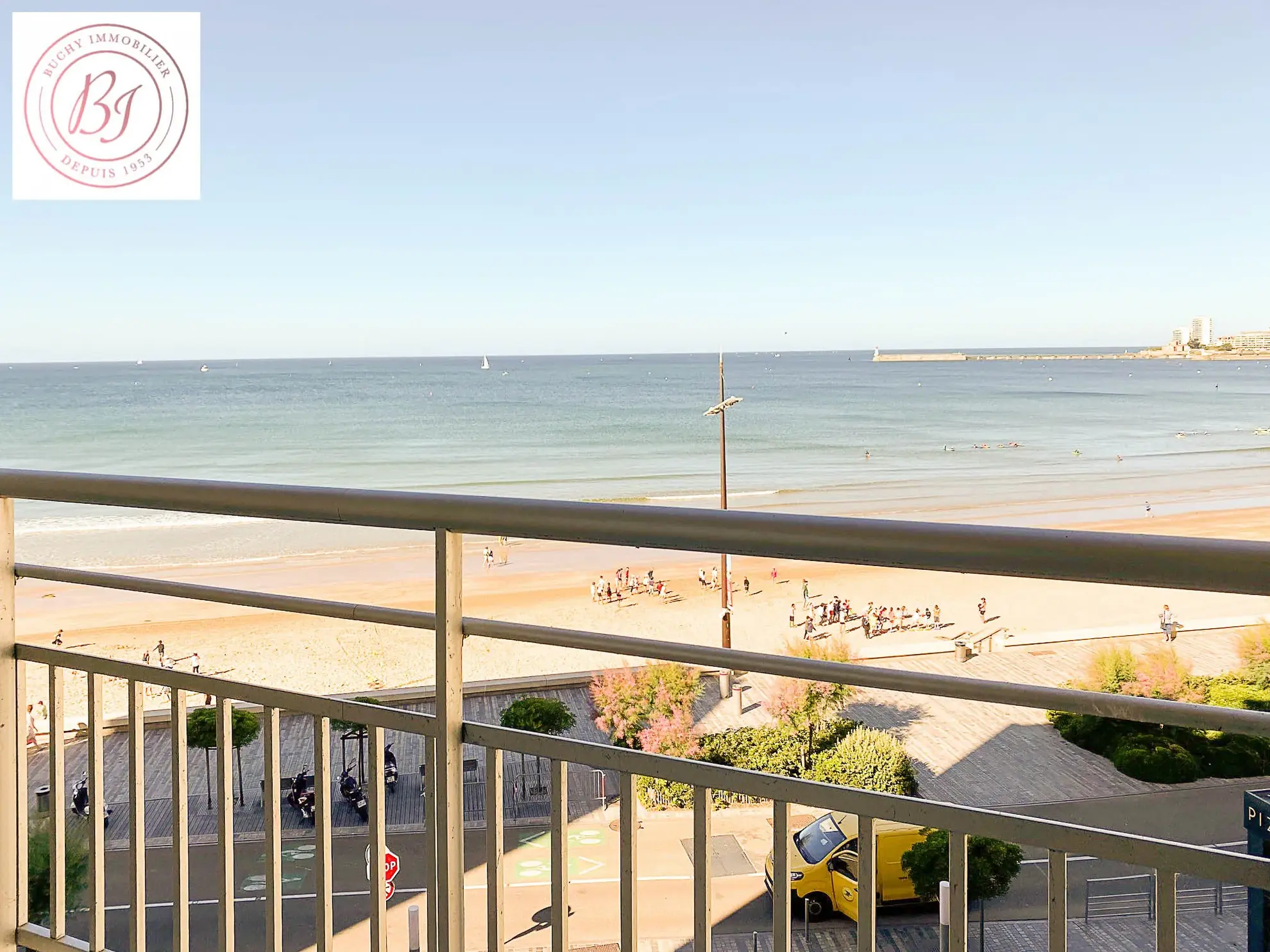 Studio face à la mer aux Sables d'Olonne avec parking 
