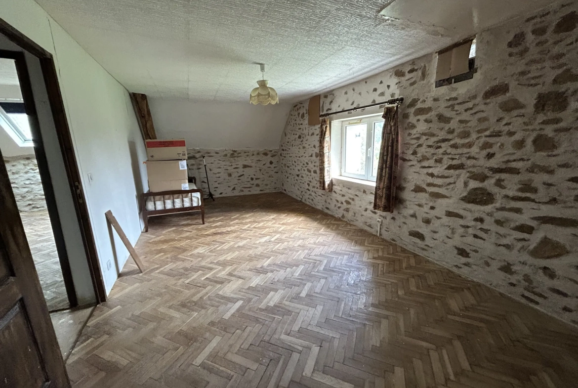 Maison à Rilhac-Traignac en Corrèze avec grand terrain et vue sur les Monédières 