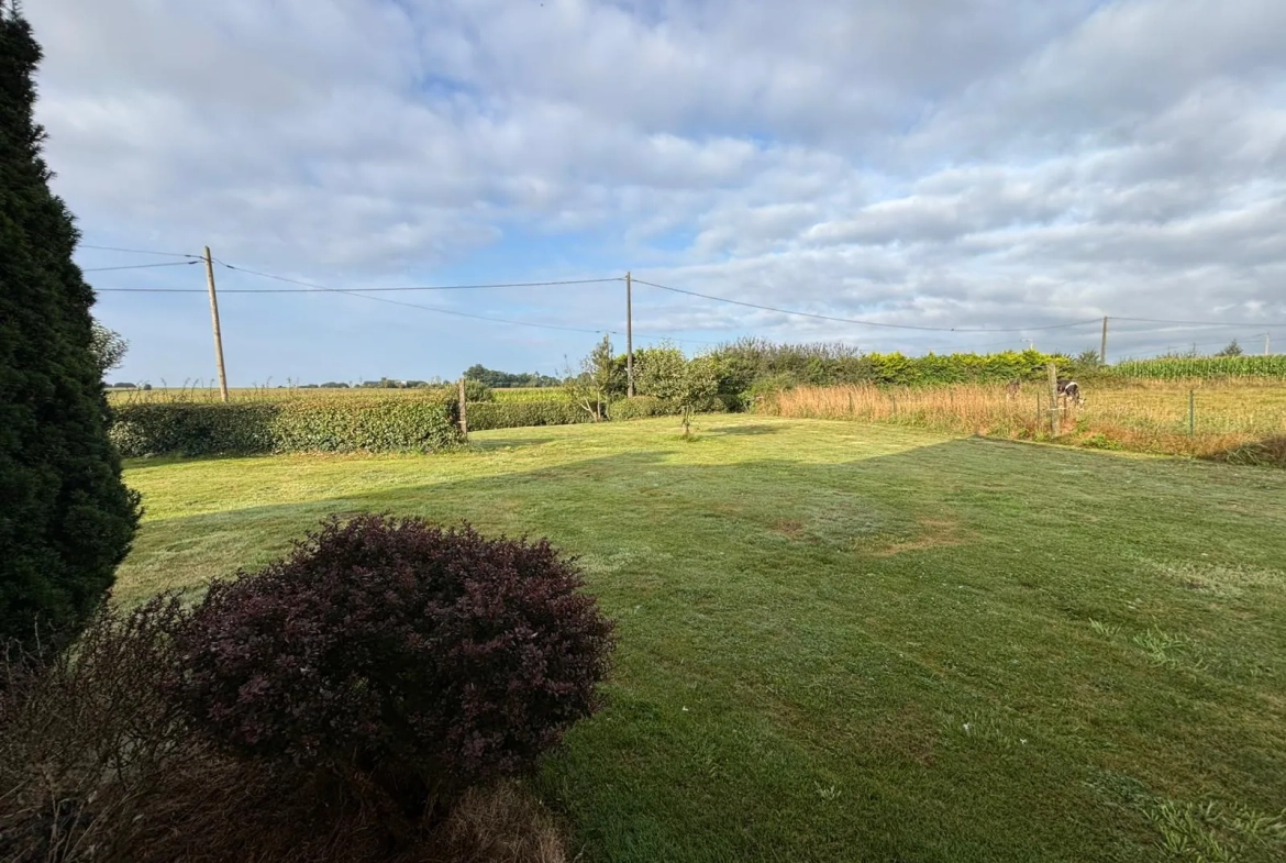 Maison à vendre à Plabennec avec terrain de 1500 m² et espace d'extension 