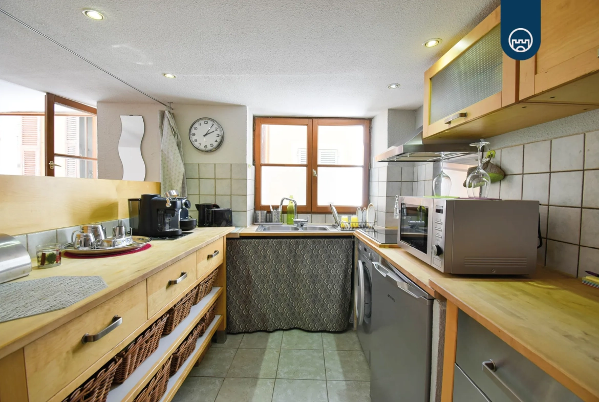 Appartement duplex de 40 m² à Nice dans le Vieux Nice – Excellente localisation 