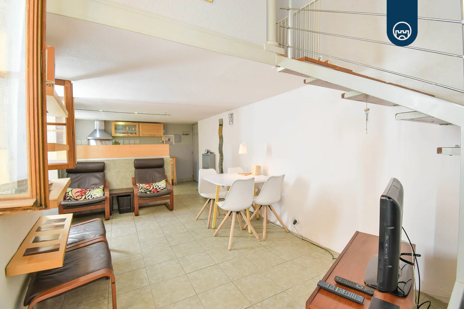 Appartement duplex de 40 m² à Nice dans le Vieux Nice – Excellente localisation 