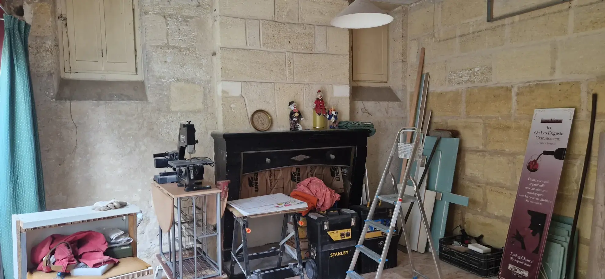 Magnifique maison en pierre à Margaux à 25 km de Bordeaux avec potentiel de rénovation et location séparée 