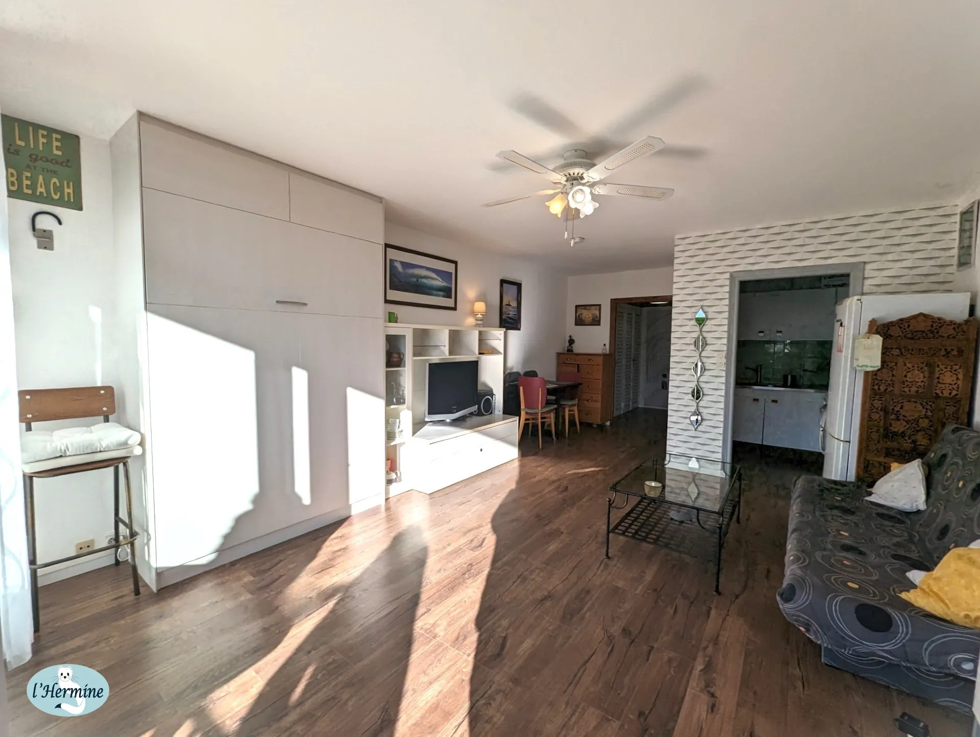 A vendre studio à Quiberon, proche plage et Sofitel, avec parking et cave 