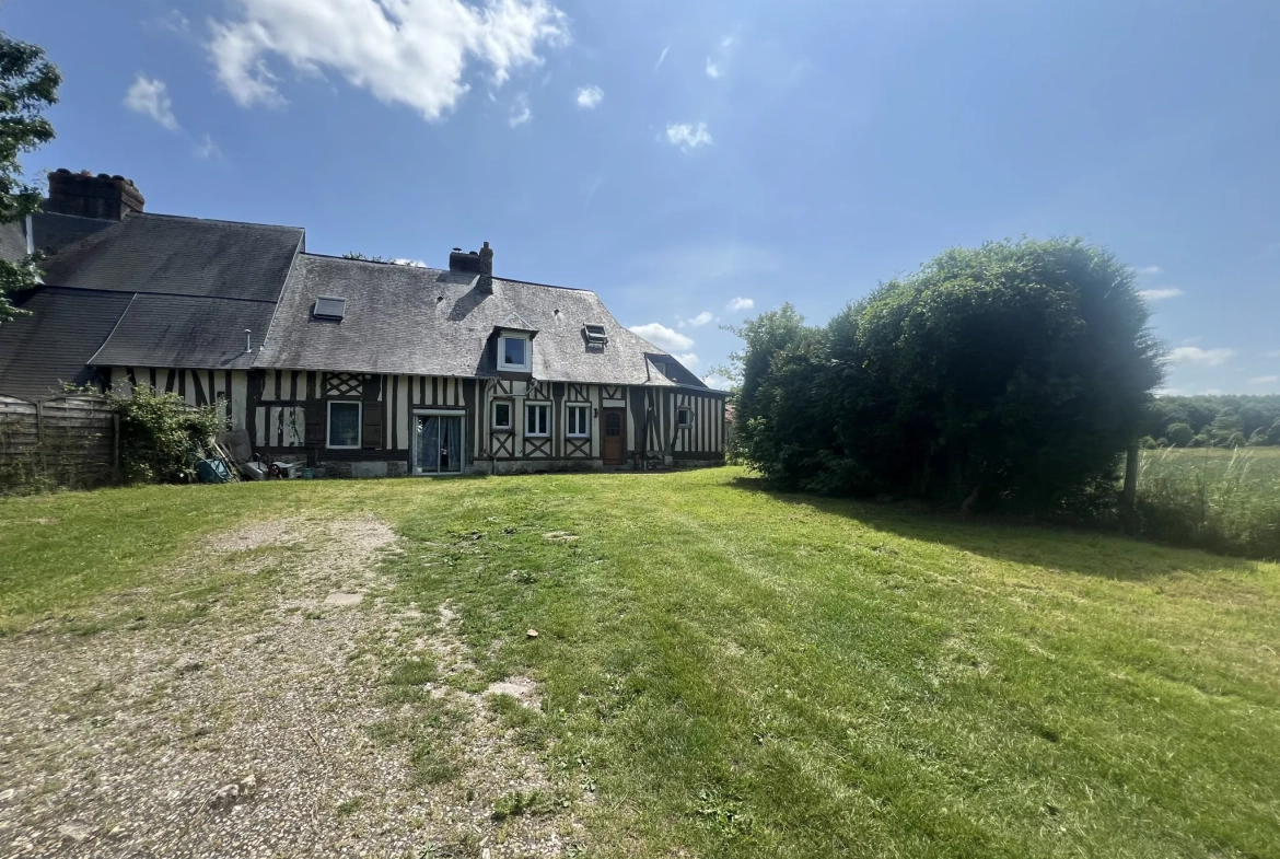 Charmante maison familiale avec grand terrain à Bourgtheroulde - 155 m² 