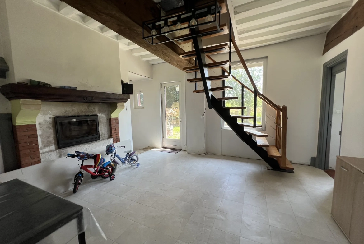 Charmante maison familiale avec grand terrain à Bourgtheroulde - 155 m² 
