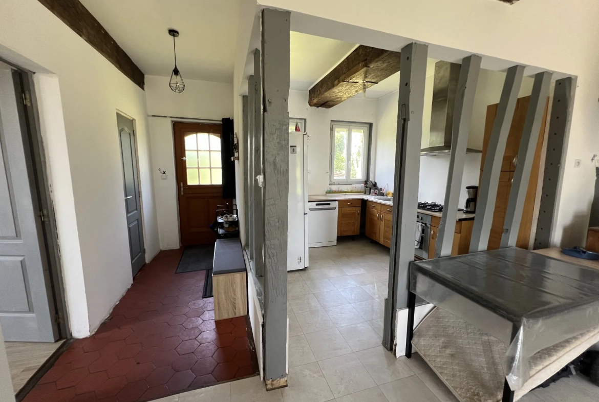 Charmante maison familiale avec grand terrain à Bourgtheroulde - 155 m² 